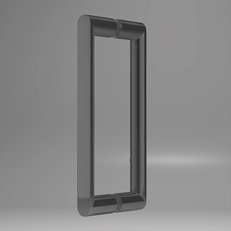 Душевой уголок Vincea Dice VSR-4D1012CLGM, 1200x1000, вороненая сталь, стекло прозрачное