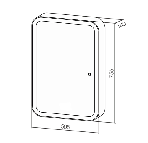 Зеркальный шкаф Silver mirrors Фиджи Flip 50 (LED-00002471) Зеркальный шкаф Silver mirrors Фиджи Flip 50 (LED-00002471)