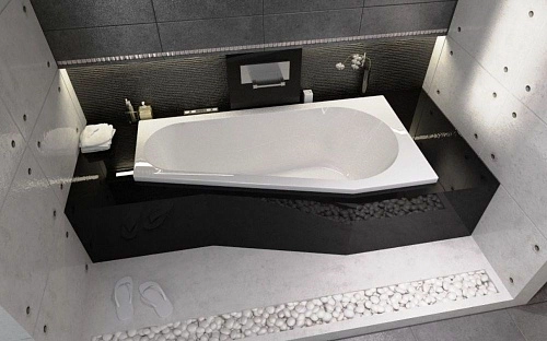 Акриловая ванна Riho Delta BB8300500000000 160x80 L Акриловая ванна Riho Delta BB8300500000000 160x80 L