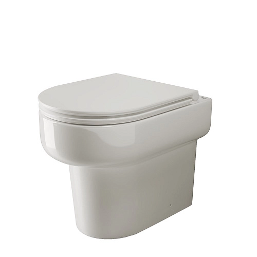 Унитаз приставной Ceramica Nova Brick 314010 крышка микролифт Унитаз приставной Ceramica Nova Brick 314010 крышка микролифт