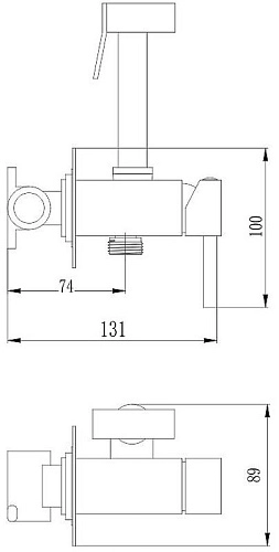 Гигиенический душ Haiba HB5512 Гигиенический душ Haiba HB5512