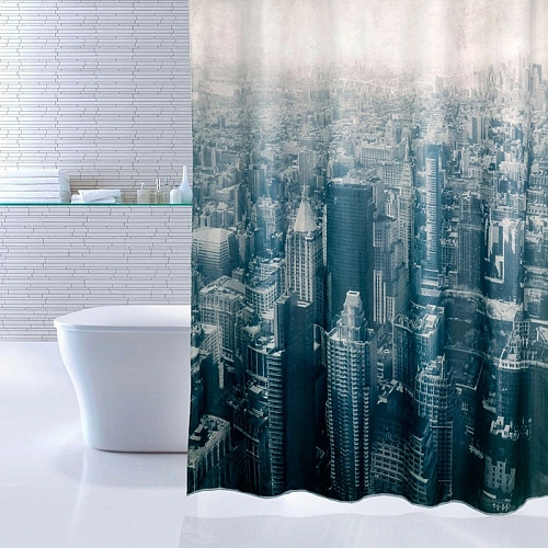 Штора для ванны Iddis Megapolis 610P18Ri11 Штора для ванны Iddis Megapolis 610P18Ri11