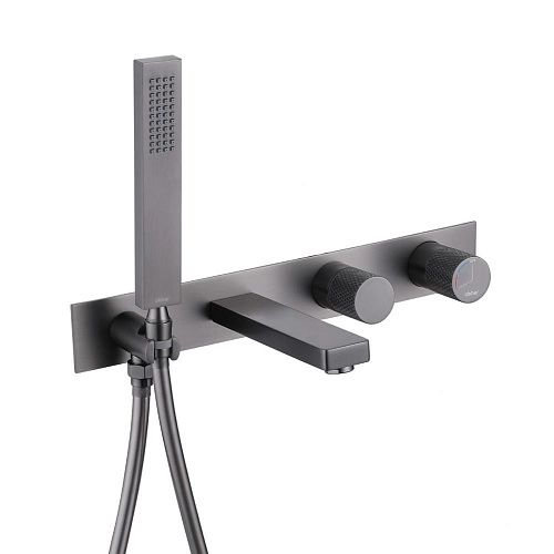 Смеситель для ванны ABBER Rund AF8730NG скрытого монтажа, никель Смеситель для ванны ABBER Rund AF8730NG скрытого монтажа, никель