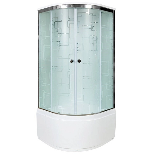 Душевая кабина Dto EM4590 (EM4590EL) 90x90 см с электрикой Душевая кабина Dto EM4590 (EM4590EL) 90x90 см с электрикой