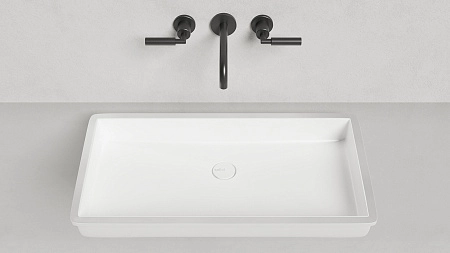 Раковина Salini MAREA 10 1802210M 747x400 встраиваемая S-Stone