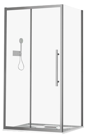 Душевой уголок Esbano FLEX (ESOGF119PSGM) ESF-119PS-GM 110x90x195