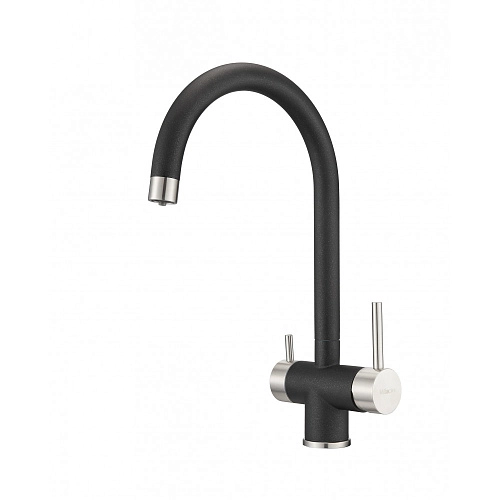 Смеситель для кухни Milacio Ultra ( MCU.554.MB ) черный матовый Смеситель для кухни Milacio Ultra ( MCU.554.MB ) черный матовый