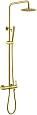 Душевая система Boheme Uno Gold, верхний душ латунь 468-G Душевая система Boheme Uno Gold, верхний душ латунь 468-G
