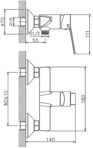 Гигиенический душ Haiba HB55559 Гигиенический душ Haiba HB55559