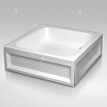 Душевой поддон RGW Acryl B/CL-S-A квадратный 16180188-51-A Душевой поддон RGW Acryl B/CL-S-A квадратный 16180188-51-A