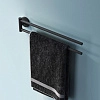 Полотенцедержатель AM.PM X-Joy A85A32622, двойная черный Полотенцедержатель AM.PM X-Joy A85A32622, двойная черный
