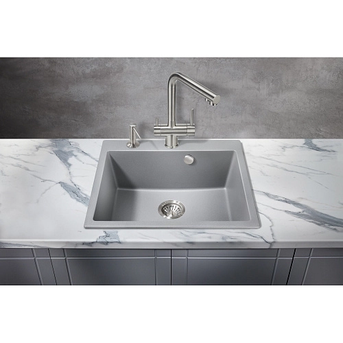 Смеситель для кухни Milacio Ultra 558 (MCU.558.SS) сталь нержавеющая Смеситель для кухни Milacio Ultra 558 (MCU.558.SS) сталь нержавеющая