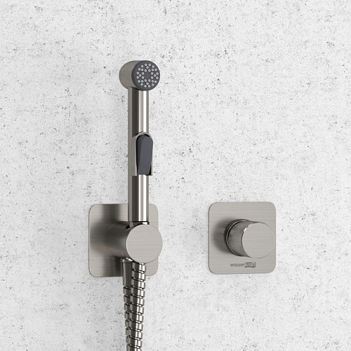 Гигиенический душ WasserKRAFT A6451.275.100.092 никель Гигиенический душ WasserKRAFT A6451.275.100.092 никель