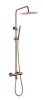 Душевая система Boheme Uno 468-T-BRB c термостатом Brushed Bronze