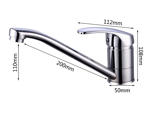 Смеситель для кухни River LUX К010 10000003146 Смеситель для кухни River LUX К010 10000003146