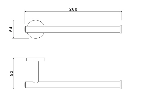 Полотенцедержатель Aquatek Оберон AQ4219BG золото шлифованное Полотенцедержатель Aquatek Оберон AQ4219BG золото шлифованное