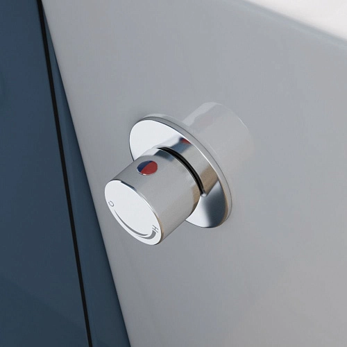 Унитаз подвесной BelBagno UNO BB3105CHR-BS/SC с сиденьем, функцией биде и смесителем Унитаз подвесной BelBagno UNO BB3105CHR-BS/SC с сиденьем, функцией биде и смесителем