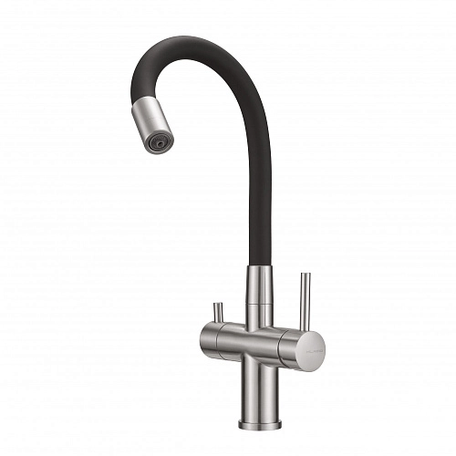 Смеситель для кухни Milacio Ultra 560 (MCU.560.SSB) под фильтр, нержавеющая сталь Смеситель для кухни Milacio Ultra 560 (MCU.560.SSB) под фильтр, нержавеющая сталь