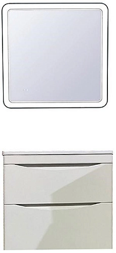 Тумба под раковину Style Line Бергамо мини 60 люкс PLUS белый СС-00002316 Тумба под раковину Style Line Бергамо мини 60 люкс PLUS белый СС-00002316