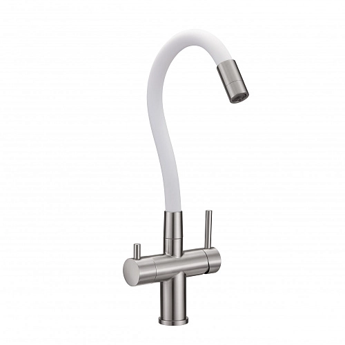 Смеситель для кухни Milacio Ultra 560 (MCU.560.SSW) под фильтр, нержавеющая сталь Смеситель для кухни Milacio Ultra 560 (MCU.560.SSW) под фильтр, нержавеющая сталь