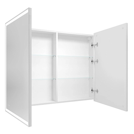 Зеркальный шкаф GROSSMAN &quot;МЕРКАДО-90 см&quot; универсал. с LED подсветкой 209003