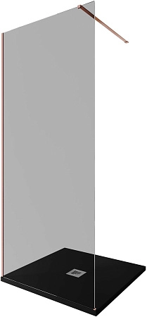 Душевая перегородка Allen Brau Infinity 1 90 3.21012.60.T медь брашированная