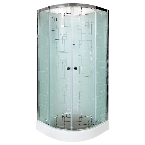 Душевая кабина Dto EM1590N (EM1590NGM) 90x90 см с гидромассажем Душевая кабина Dto EM1590N (EM1590NGM) 90x90 см с гидромассажем