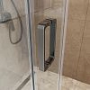 Душевая дверь BelBagno SOFT_CLOSE-2-BF-1-110-C-GM 110 см, профиль оружейная сталь, стекло прозрачное Душевая дверь BelBagno SOFT_CLOSE-2-BF-1-110-C-GM 110 см, профиль оружейная сталь, стекло прозрачное