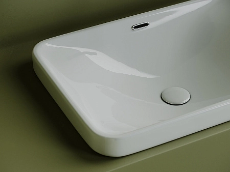 Раковина Ceramica Nova ELEMENT CN5041 белый встраиваемая