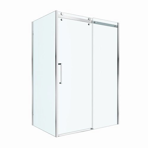 Душевой уголок BelBagno MARINO-2-AH-1-140/90-C-Cr 140x90 см, профиль хром, стекло прозрачное Душевой уголок BelBagno MARINO-2-AH-1-140/90-C-Cr 140x90 см, профиль хром, стекло прозрачное