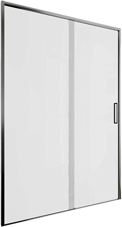 Душевая дверь Aquanet Pleasure Evo 130 AE65-N130-CT профиль хром, прозрачное стекло