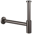 Сифон для раковины GROHE 1 1/4 дюйма из латуни, темный гарфит, глянец (28912A00) Сифон для раковины GROHE 1 1/4 дюйма из латуни, темный гарфит, глянец (28912A00)