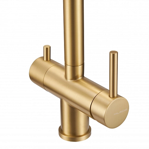 Смеситель для кухни Milacio Ultra 559 (MCU.559.GD) под фильтр, брашированное золото Смеситель для кухни Milacio Ultra 559 (MCU.559.GD) под фильтр, брашированное золото