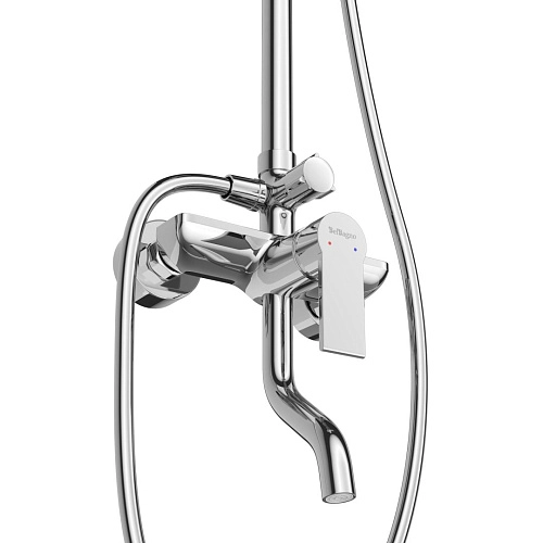 Душевая система BelBagno AURORA-VSCM-CRM хром Душевая система BelBagno AURORA-VSCM-CRM хром