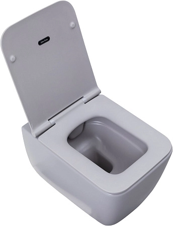 Унитаз подвесной Allen Brau Liberty 4.33007.AN с крышкой, антрацит