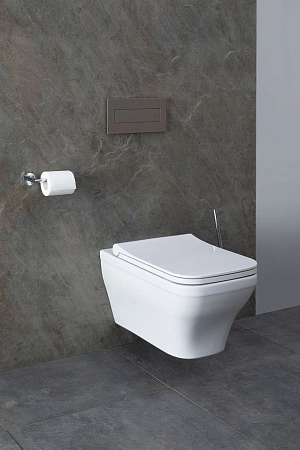 Унитаз подвесной Allen Brau Infinity 4.21011.20 с крышкой, белый глянец