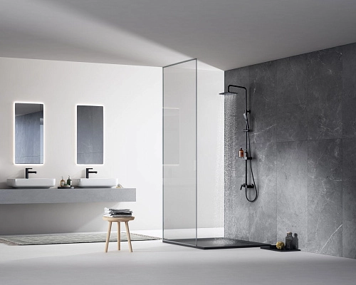 Душевая система Lemark Tropic LM7002BL, черный Душевая система Lemark Tropic LM7002BL, черный