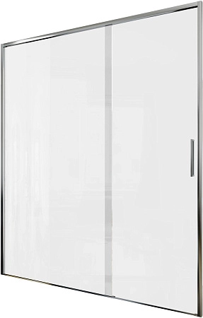 Душевая дверь Aquanet Pleasure Evo 160 AE65-N160-CT профиль хром, прозрачное стекло