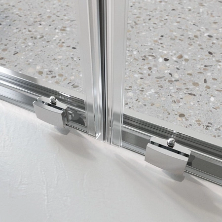 Душевая дверь BelBagno LUCE-BF-2-160-C-Cr