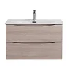 Тумба под раковину BelBagno MARINO-CER-N-800-2C-SO-RG-P подвесная