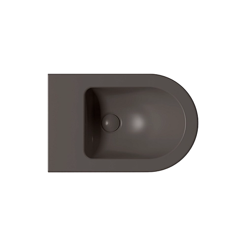 Биде подвесное GSI PURA коричневый матовый (8865116) Биде подвесное GSI PURA коричневый матовый (8865116)