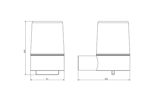 Дозатор жидкого мыла Aquatek ЛИРА AQ4406CR хром Дозатор жидкого мыла Aquatek ЛИРА AQ4406CR хром