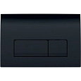 Клавиша смыва Geberit Delta51 115.105.DW.1 пластик, черный Клавиша смыва Geberit Delta51 115.105.DW.1 пластик, черный