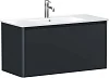 Тумба под раковину Allen Brau Gravity 100 1.370014.AM антрацит матовый