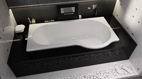 Акриловая ванна Riho Dorado BA8000500000000 170x75 R Акриловая ванна Riho Dorado BA8000500000000 170x75 R