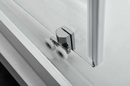 Душевая дверь Vincea Alpha VDS-3AL120CLGM, 1200, вороненая сталь, стекло прозрачное