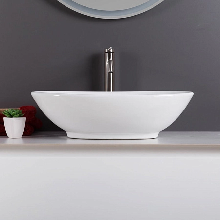 Раковина BelBagno BB1147 520x320 белый Раковина BelBagno BB1147 520x320 белый