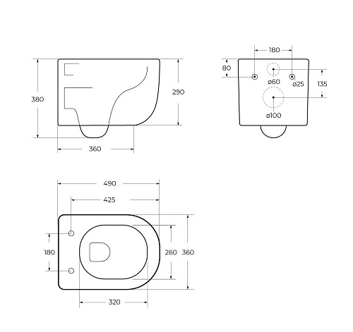 Унитаз подвесной BelBagno SOFT-TOR BB084CH-TOR/SC безободковый c сиденьем Унитаз подвесной BelBagno SOFT-TOR BB084CH-TOR/SC безободковый c сиденьем