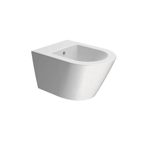 Биде подвесное GSI KUBE X белый матовый (9464109) Биде подвесное GSI KUBE X белый матовый (9464109)