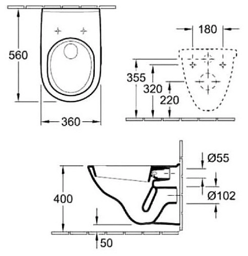 Комплект унитаз с инсталляцией и клавишей смыва Villeroy & Boch O.Novo 5660D001 (5660 D0 01) Комплект унитаз с инсталляцией и клавишей смыва Villeroy & Boch O.Novo 5660D001 (5660 D0 01)